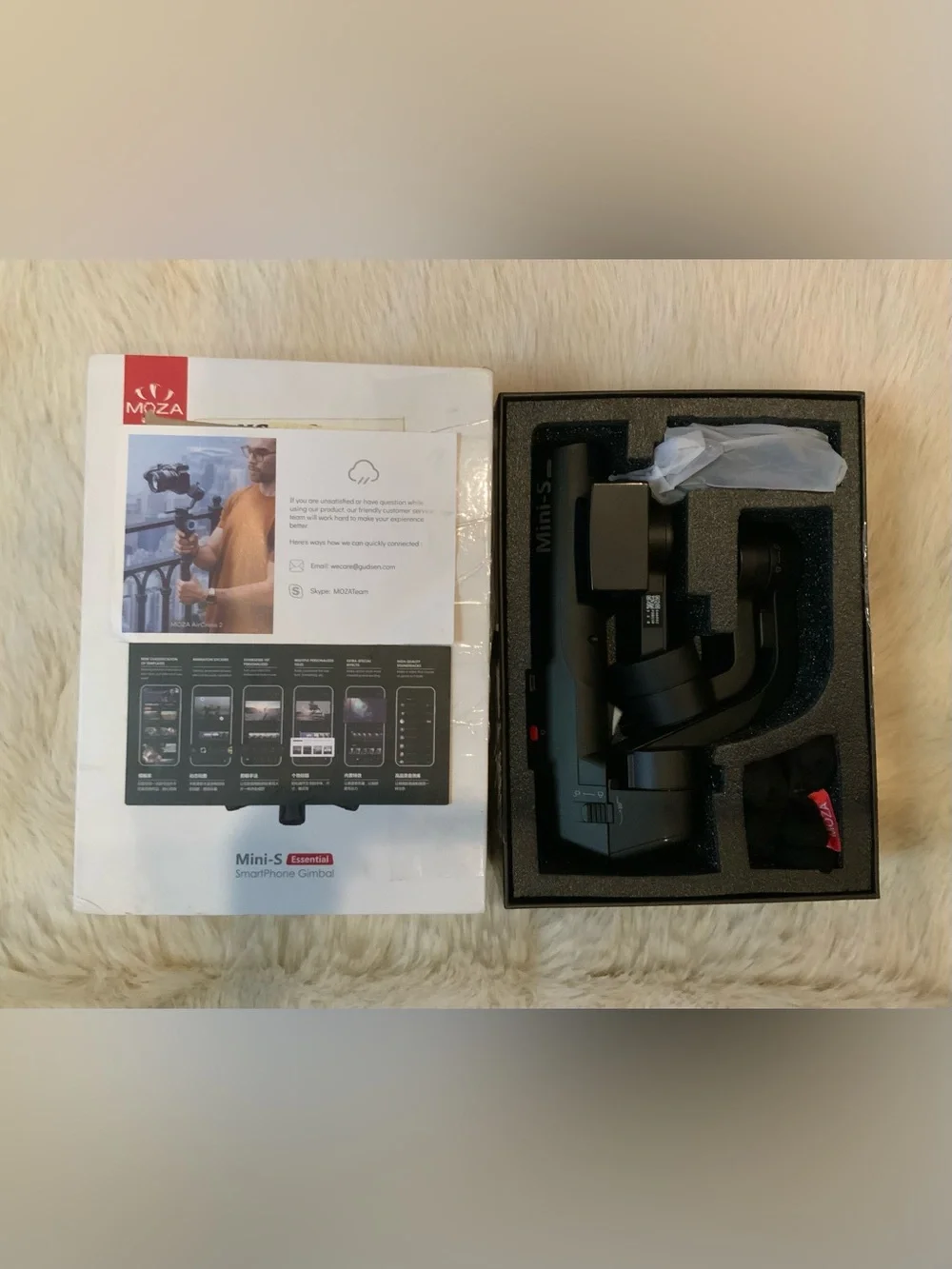 Moza Mini-S Smartphone Gimbal Stabilizer - Black